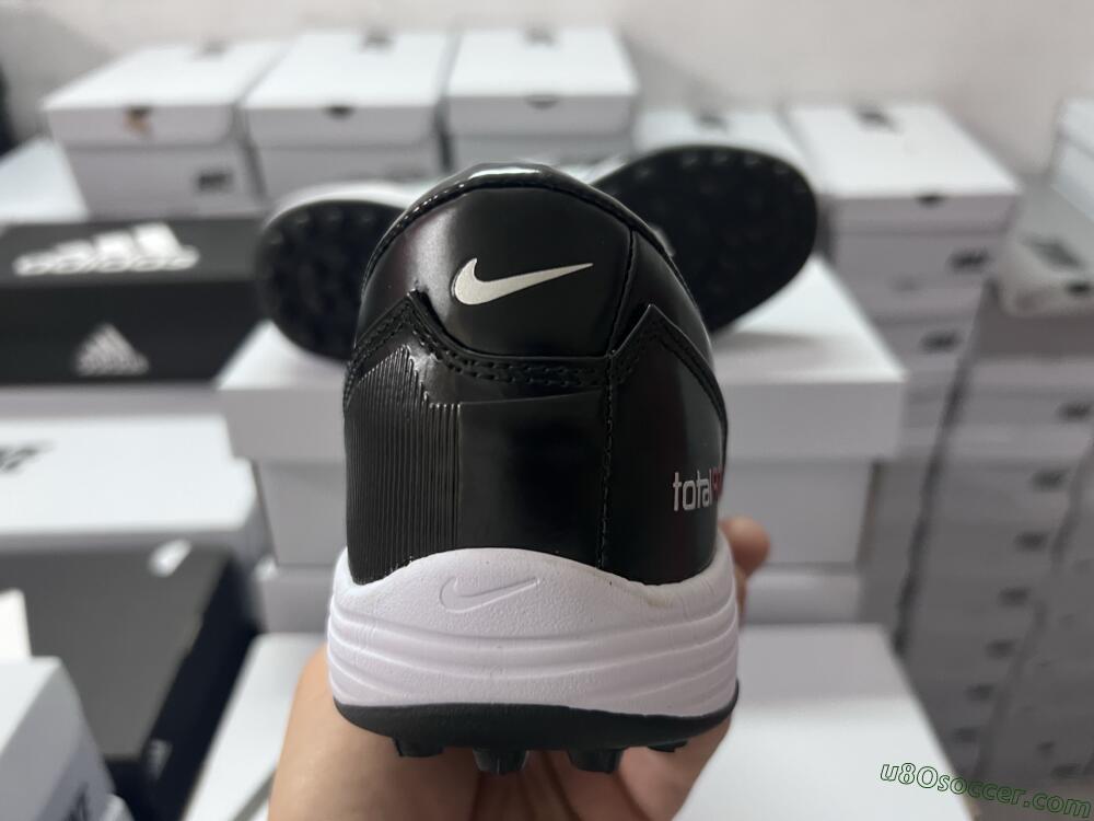 Nike Total 90 III TF Artificial Turf Soccer Shoes - Black/Silver/White