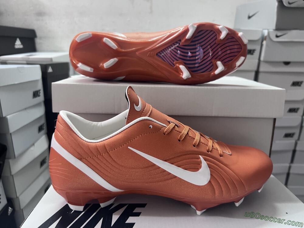 Nike Mercurial Vapor 1 Elite FG Firm Ground Soccer Cleats - Brown/White