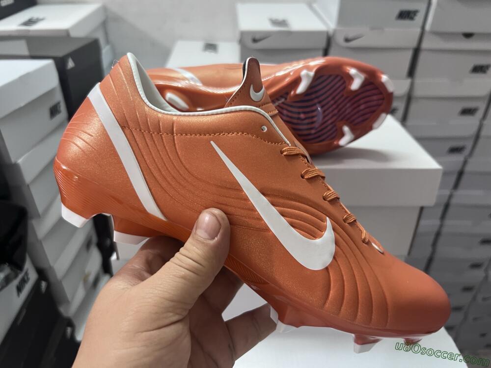 Nike Mercurial Vapor 1 Elite FG Firm Ground Soccer Cleats - Brown/White