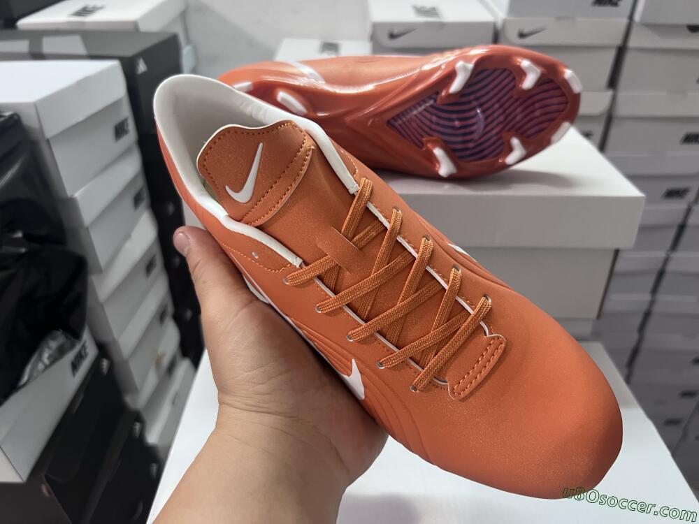 Nike Mercurial Vapor 1 Elite FG Firm Ground Soccer Cleats - Brown/White