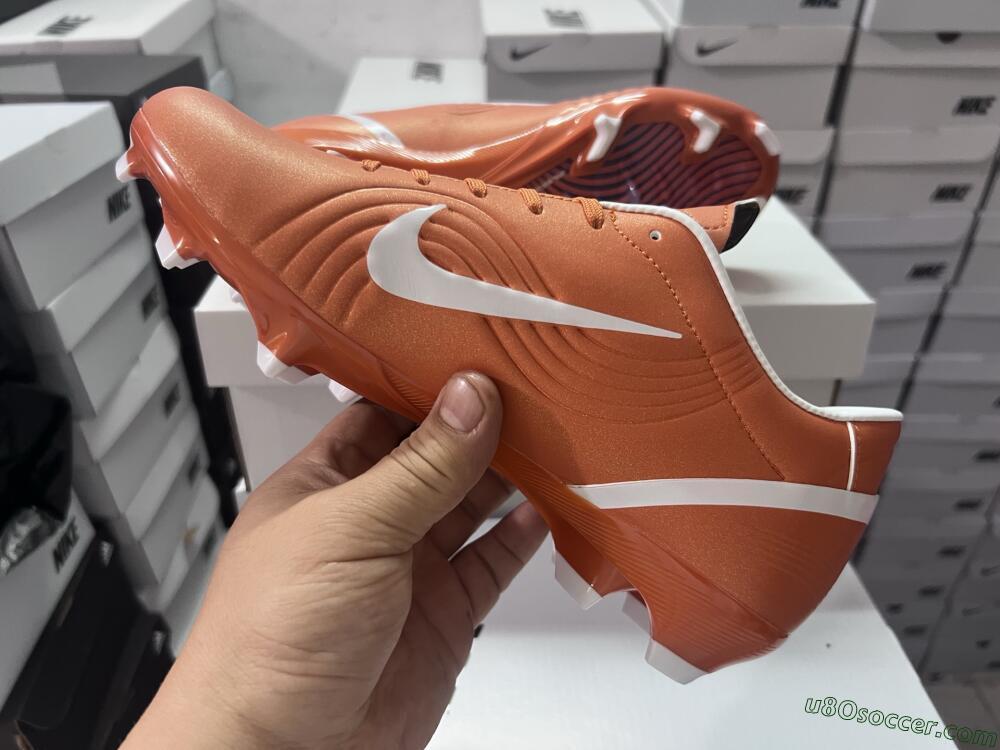 Nike Mercurial Vapor 1 Elite FG Firm Ground Soccer Cleats - Brown/White