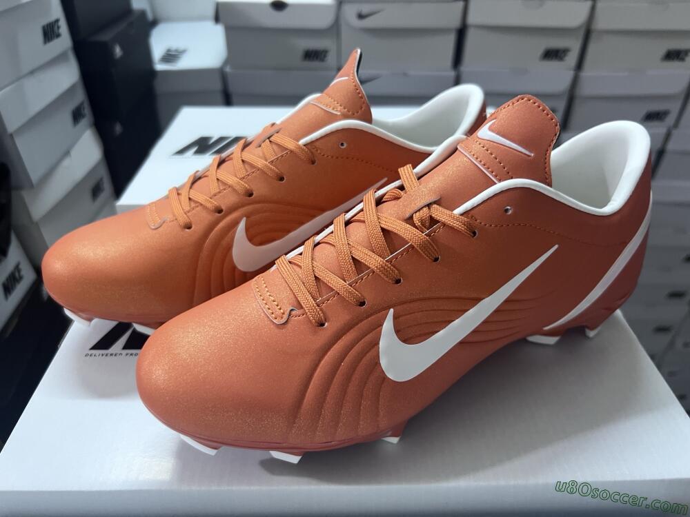 Nike Mercurial Vapor 1 Elite FG Firm Ground Soccer Cleats - Brown/White