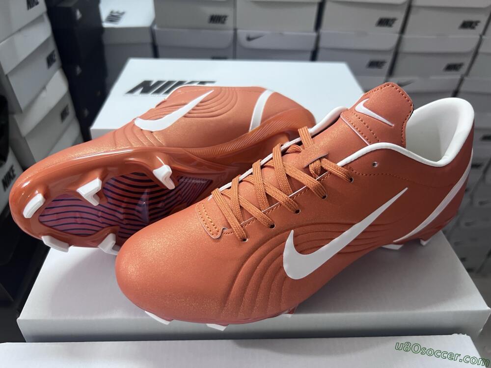 Nike Mercurial Vapor 1 Elite FG Firm Ground Soccer Cleats - Brown/White