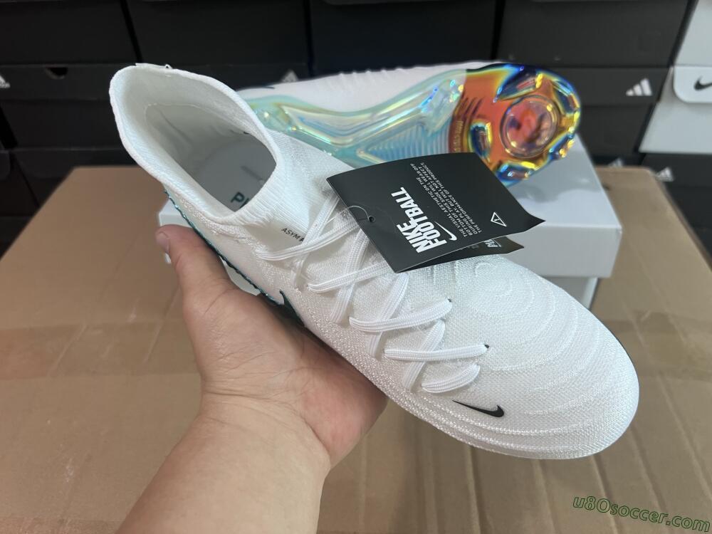 Nike Phantom Luna Elite NU FG Firm Ground Soccer Cleats - White/Black/Jade