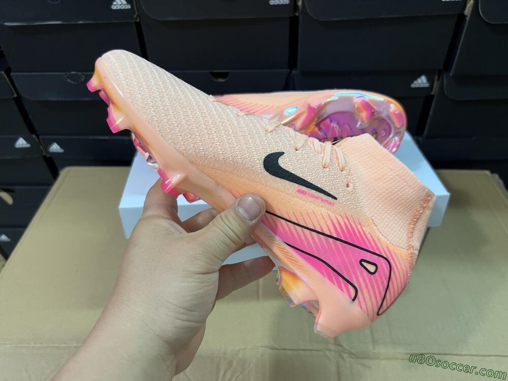 Nike Air Zoom Mercurial Superfly 10 Elite FG Firm Ground Soccer Cleats - Pink/Black