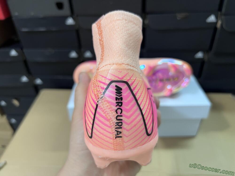 Nike Air Zoom Mercurial Superfly 10 Elite FG Firm Ground Soccer Cleats - Pink/Black