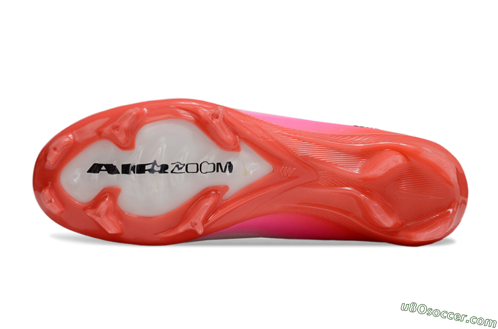 Nike Air Zoom Mercurial Superfly 10 Elite FG Firm Ground Soccer Cleats - White/Black/Pink 6