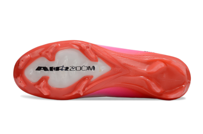 Nike Air Zoom Mercurial Superfly 10 Elite FG Firm Ground Soccer Cleats - White/Black/Pink