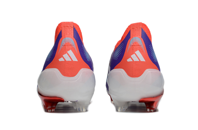 Adidas Predator 25 Elite Laceless FG Firm Ground Soccer Cleats - Blue/White/Red