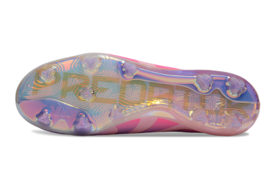 Adidas Predator 25 Elite Laceless FG Firm Ground Soccer Cleats - Pink/Purple/Gold