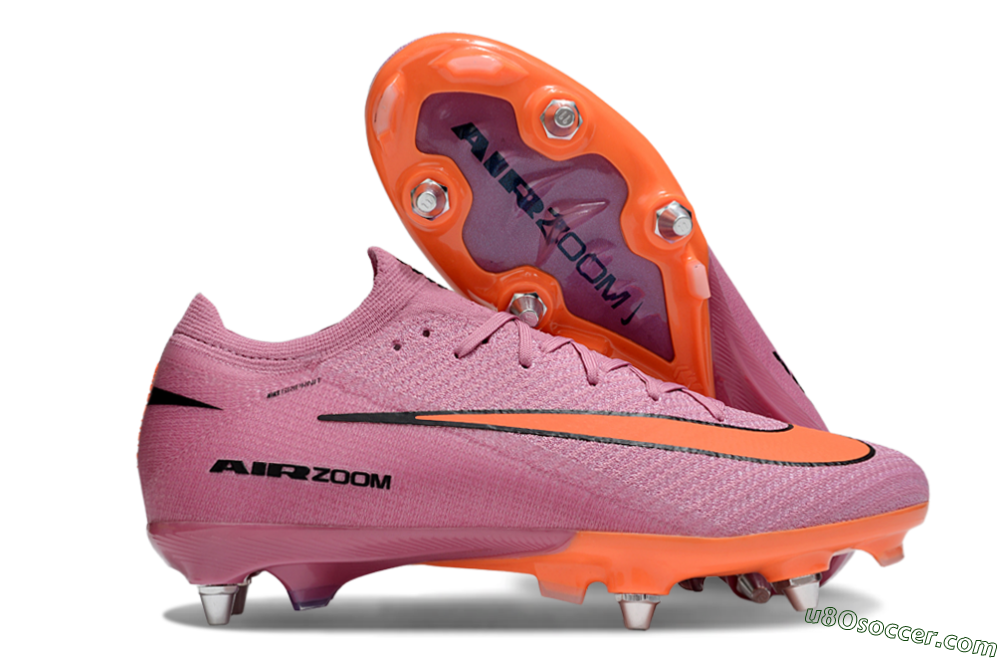 Nike Air Zoom Mercurial Vapor 16 Elite SG Soft Ground Soccer Cleats - Pink/Red/Black 1