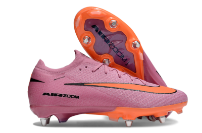 Nike Air Zoom Mercurial Vapor 16 Elite SG Soft Ground Soccer Cleats - Pink/Red/Black