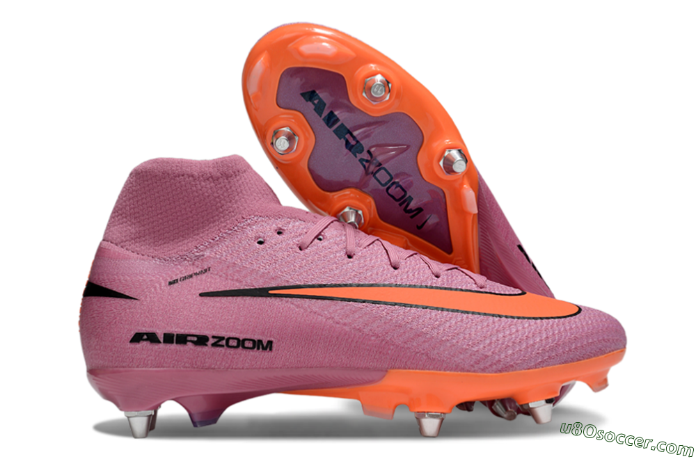 Nike Air Zoom Mercurial Superfly 10 Elite SG Soft Ground Soccer Cleats - Red/Black/White 1