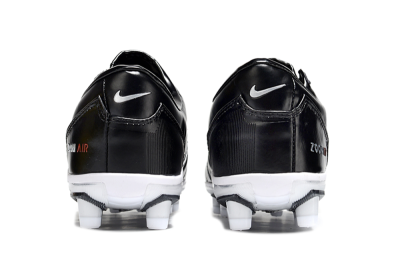 Nike Air Zoom Total 90 III FG Firm Ground Soccer Cleats - Black/Silver/White