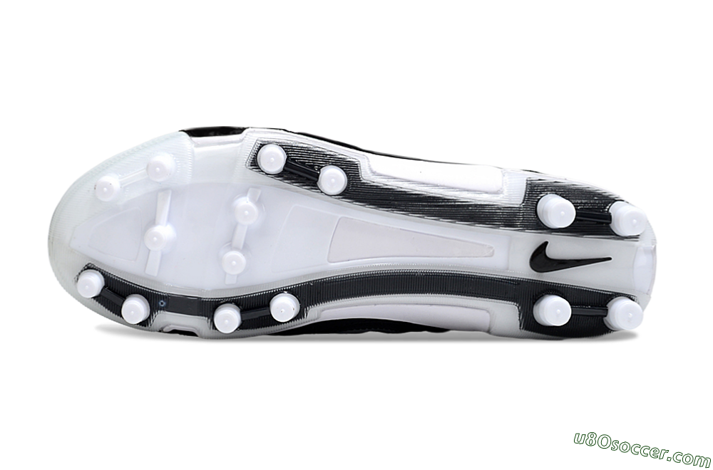 Nike Air Zoom Total 90 III FG Firm Ground Soccer Cleats - Black/Silver/White 6