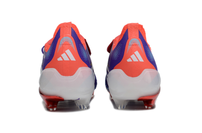 Adidas Predator 25 Elite Foldover Tongue FG Firm Ground Soccer Cleats - Blue/White/Red