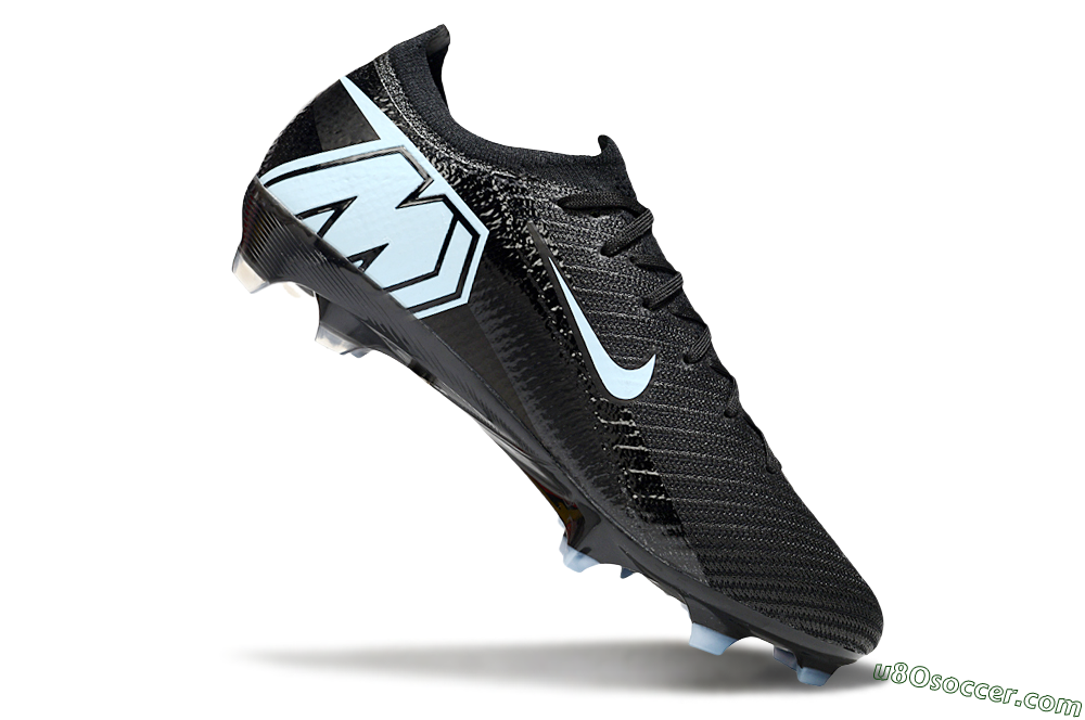 Nike Air Zoom Mercurial Vapor 16 Elite FG Firm Ground Soccer Cleats - Black/Jade 5