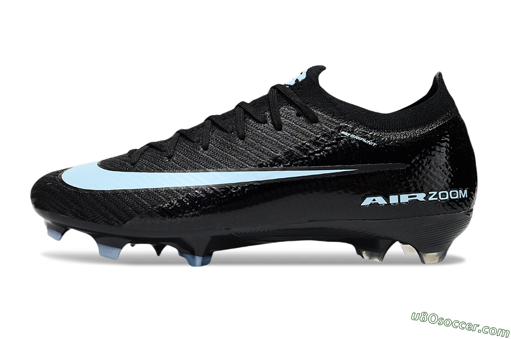 Nike Air Zoom Mercurial Vapor 16 Elite FG Firm Ground Soccer Cleats - Black/Jade 2