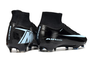 Nike Air Zoom Mercurial Superfly 10 Elite FG Firm Ground Soccer Cleats - Black/Jade