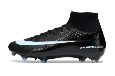 Nike Air Zoom Mercurial Superfly 10 Elite FG Firm Ground Soccer Cleats - Black/Jade
