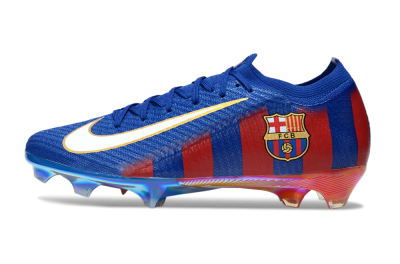 Nike Air Zoom Mercurial Vapor 16 Elite FG Firm Ground Soccer Cleats - Blue/Red/Gold