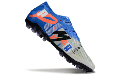 Puma Future 8 Ultimate MG Multi Ground Soccer Cleats - Blue/White/Orange