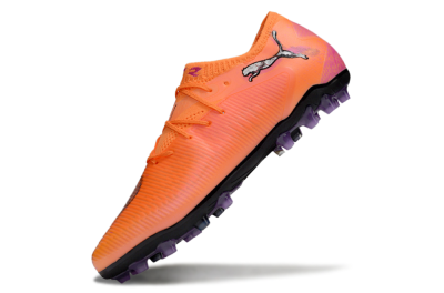 Puma Future 8 Ultimate MG Multi Ground Soccer Cleats - Red/Black/Pink
