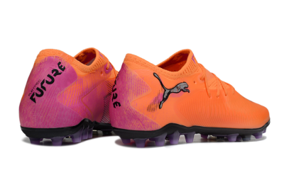 Puma Future 8 Ultimate MG Multi Ground Soccer Cleats - Red/Black/Pink