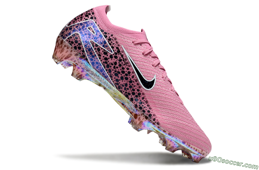 Nike Air Zoom Mercurial Vapor 16 Elite FG Firm Ground Soccer Cleats - Pink/Black/White 4