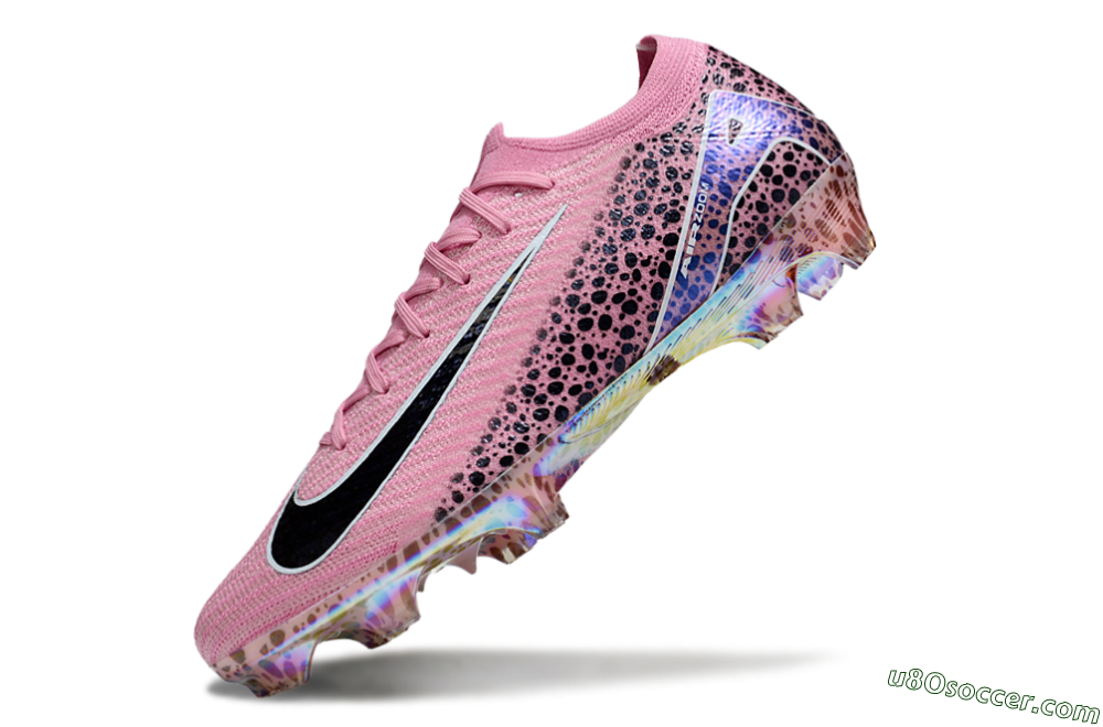 Nike Air Zoom Mercurial Vapor 16 Elite FG Firm Ground Soccer Cleats - Pink/Black/White 5