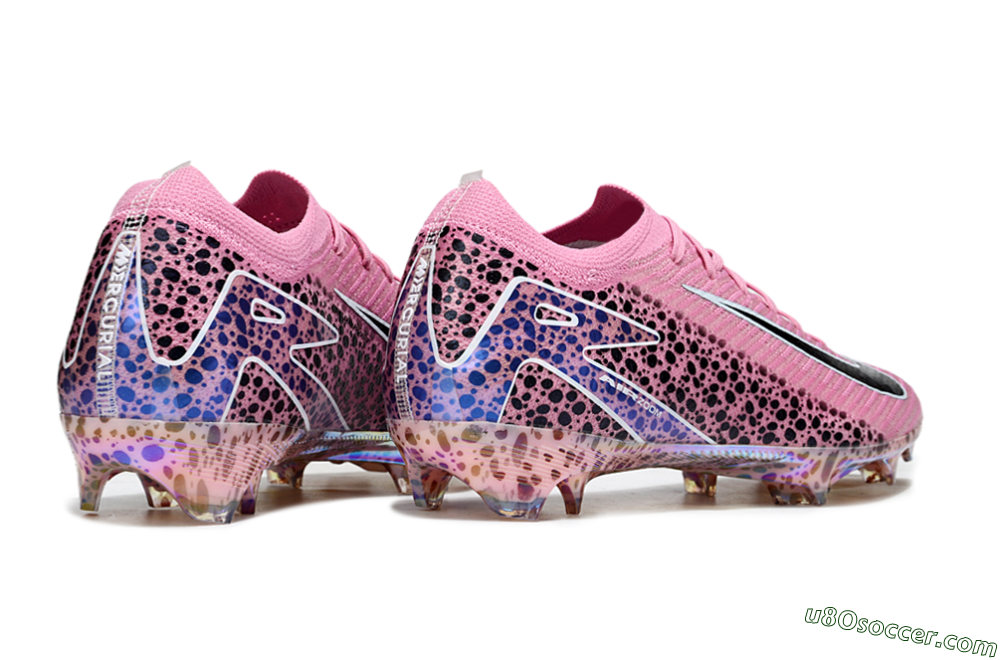Nike Air Zoom Mercurial Vapor 16 Elite FG Firm Ground Soccer Cleats - Pink/Black/White 6
