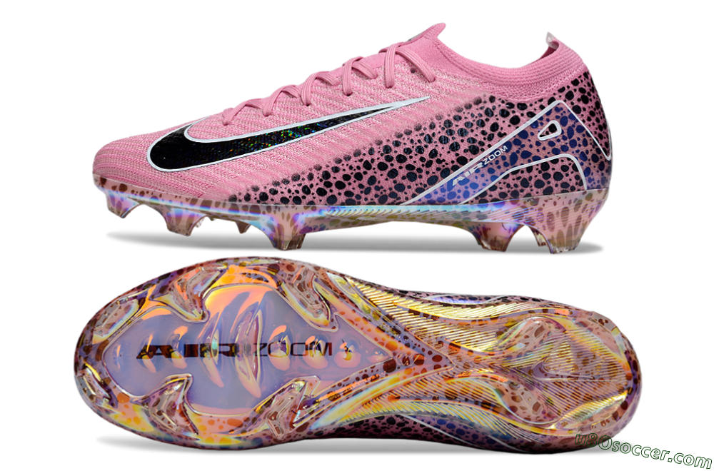 Nike Air Zoom Mercurial Vapor 16 Elite FG Firm Ground Soccer Cleats - Pink/Black/White 0