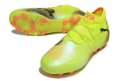 Puma Future 8 Ultimate MG Multi Ground Soccer Cleats - Yellow/Black/Red