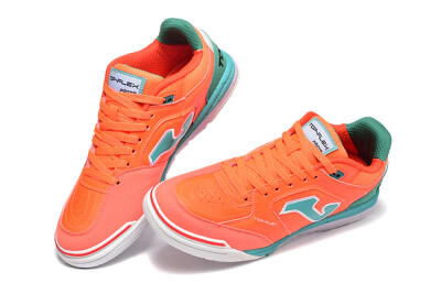 Joma Top Flex IC Indoor & Futsal Soccer Shoes - Red/Jade/White