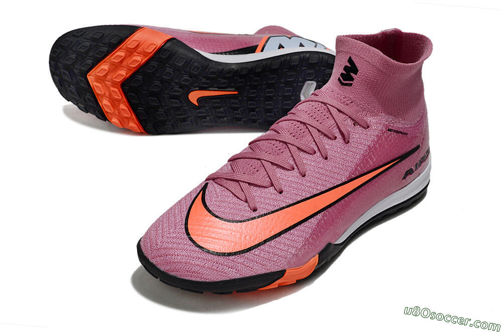 Nike Air Zoom Mercurial Superfly 10 Elite TF Artificial Turf Soccer Shoes - Red/Black/White 3