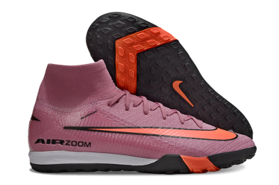 Nike Air Zoom Mercurial Superfly 10 Elite TF Artificial Turf Soccer Shoes - Red/Black/White