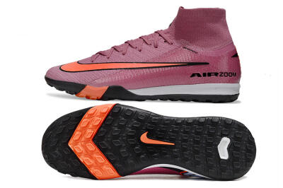 Nike Air Zoom Mercurial Superfly 10 Elite TF Artificial Turf Soccer Shoes - Red/Black/White