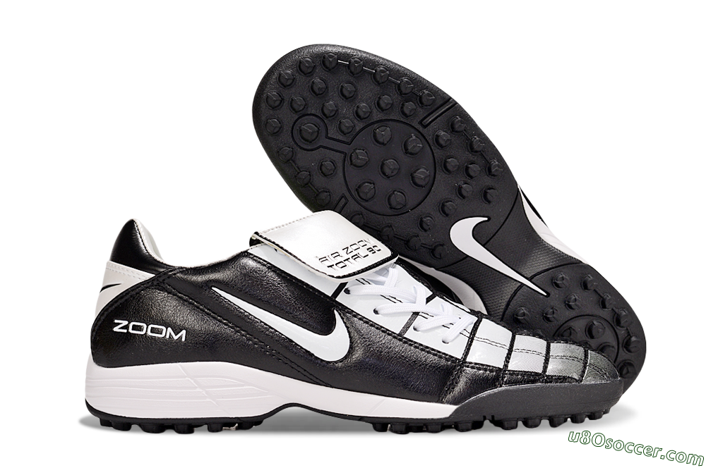 Nike Air Zoom Total 90 III TF Artificial Turf Soccer Shoes - Black/Silver/White 1