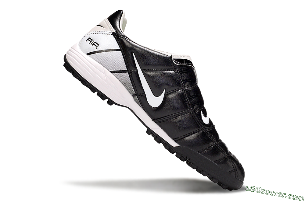 Nike Air Zoom Total 90 III TF Artificial Turf Soccer Shoes - Black/Silver/White 4