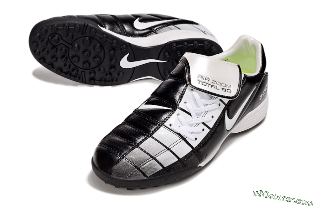 Nike Air Zoom Total 90 III TF Artificial Turf Soccer Shoes - Black/Silver/White 3