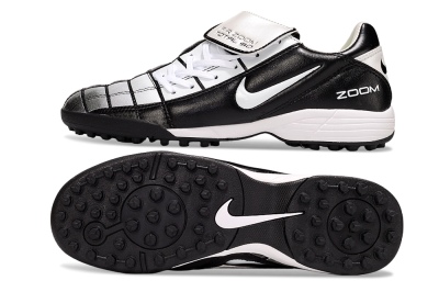 Nike Air Zoom Total 90 III TF Artificial Turf Soccer Shoes - Black/Silver/White