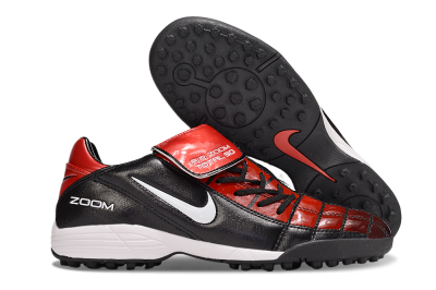 Nike Air Zoom Total 90 III TF Artificial Turf Soccer Shoes - Black/Red/White