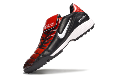 Nike Air Zoom Total 90 III TF Artificial Turf Soccer Shoes - Black/Red/White