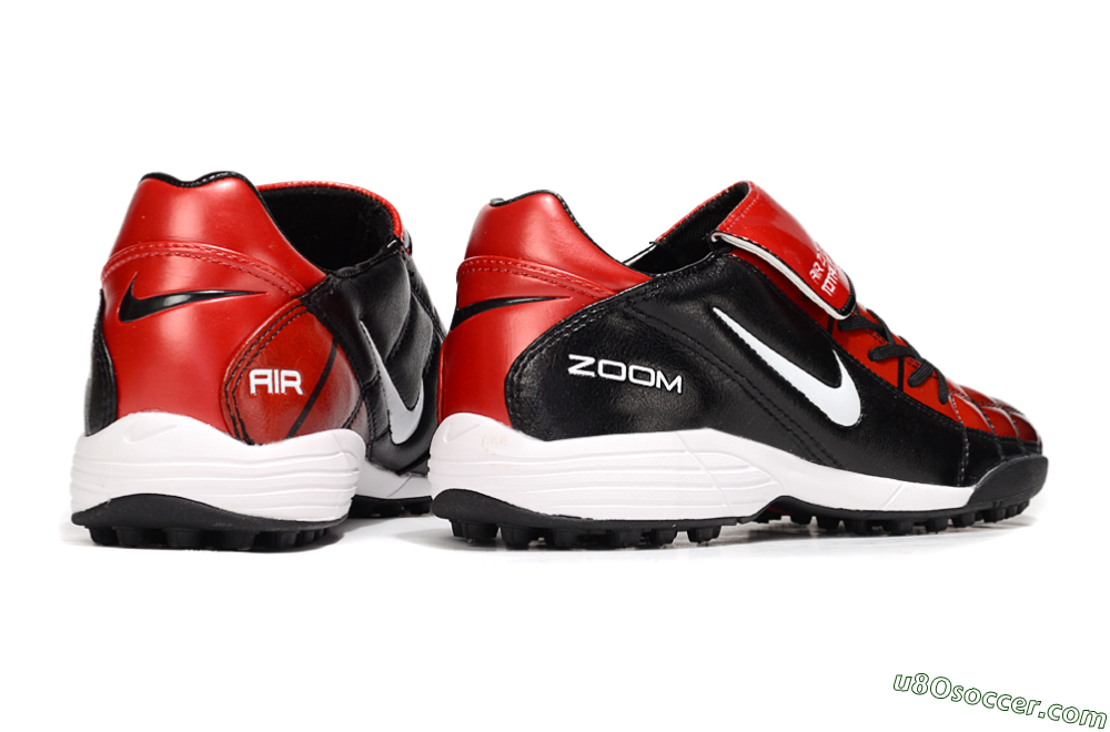 Nike Air Zoom Total 90 III TF Artificial Turf Soccer Shoes - Black/Red/White 6