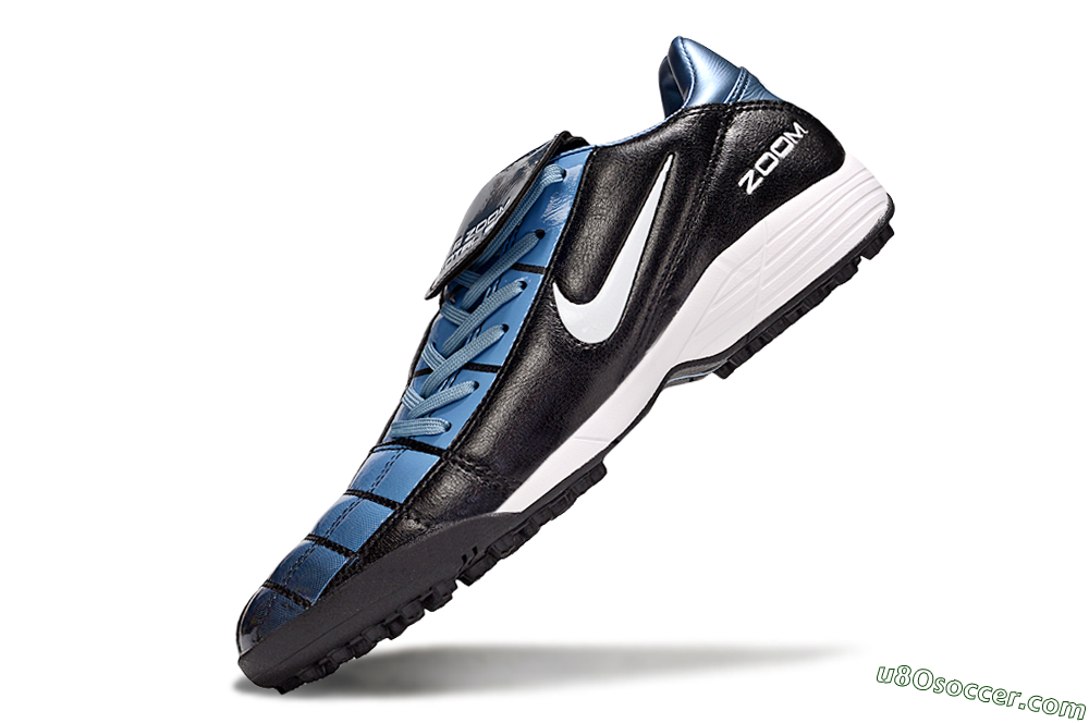 Nike Air Zoom Total 90 III TF Artificial Turf Soccer Shoes - Black/Blue/White 5