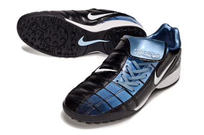 Nike Air Zoom Total 90 III TF Artificial Turf Soccer Shoes - Black/Blue/White