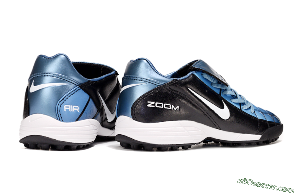Nike Air Zoom Total 90 III TF Artificial Turf Soccer Shoes - Black/Blue/White 6
