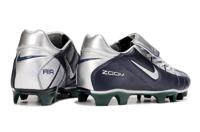 Nike Air Zoom Total 90 III FG Firm Ground Soccer Cleats - Black/Silver