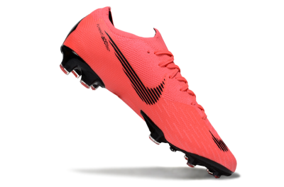 Nike Mercurial Vapor 12 Elite FG Firm Ground Soccer Cleats - Red/Black/Pink