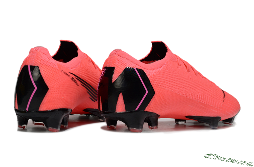 Nike Mercurial Vapor 12 Elite FG Firm Ground Soccer Cleats - Red/Black/Pink 6